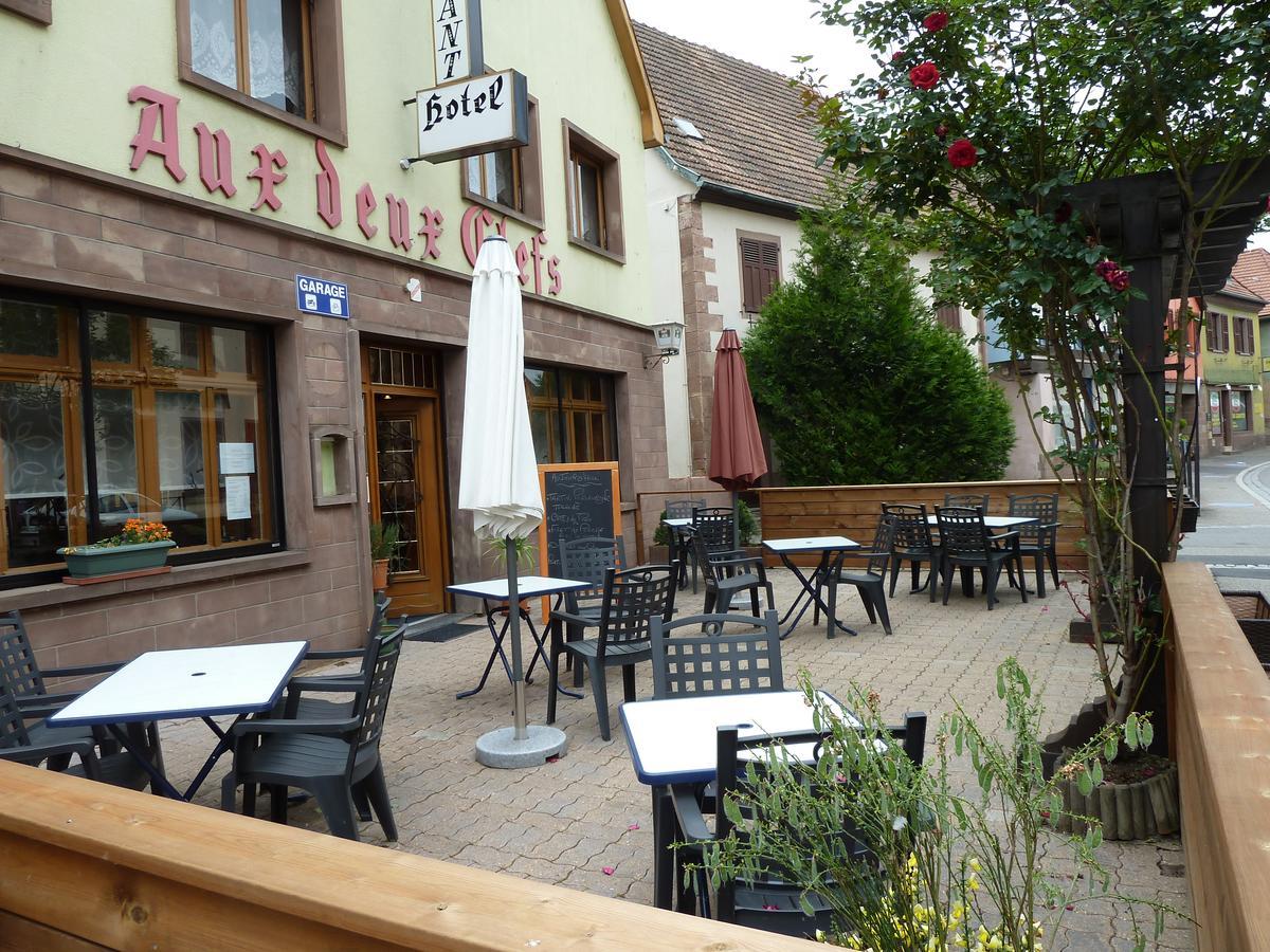 Aux Deux Clefs Hotel Marmoutier Екстериор снимка